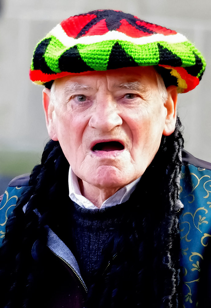 Rastafarian Octogenarian?