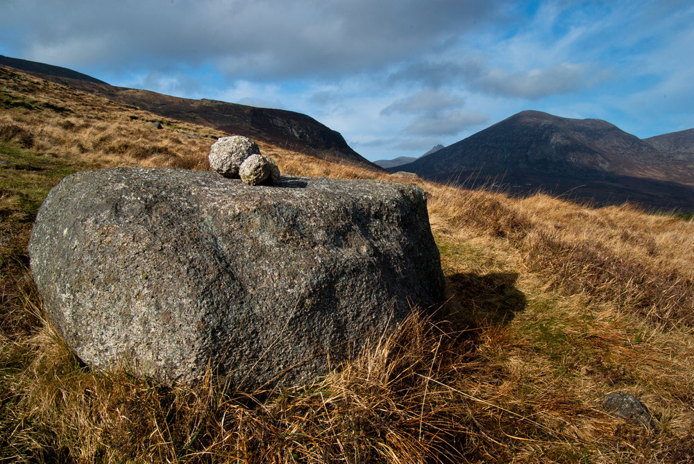 Slieve Binnian Looking North to Slieve Bernagh