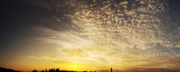 Acton Main Line Sunset