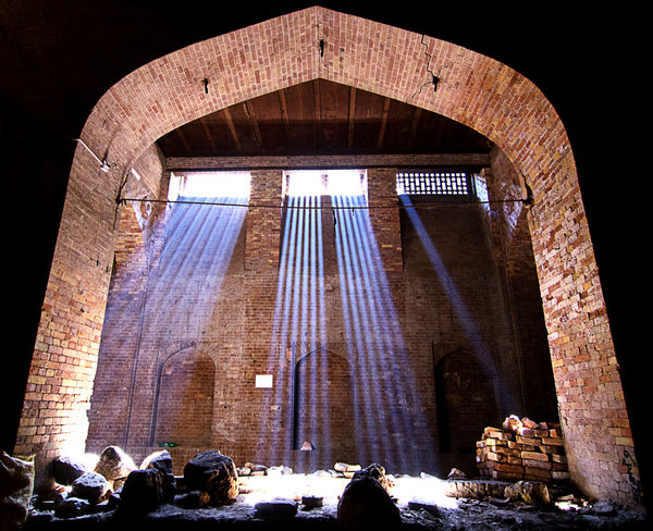 Old light through old windows - cropped