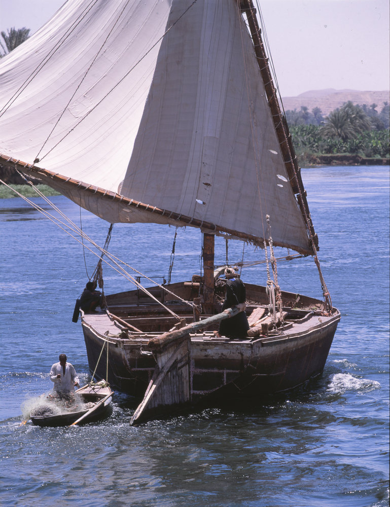 down the nile