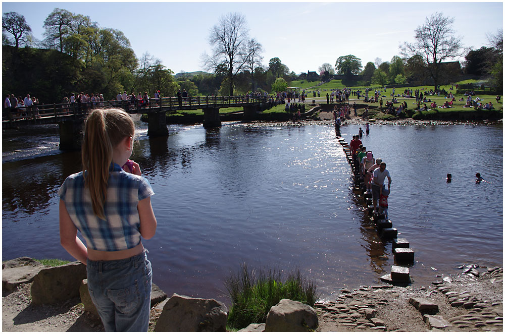 River Play at Bolton Abbey