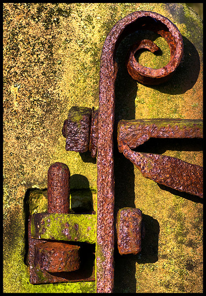 Rusty  hinge