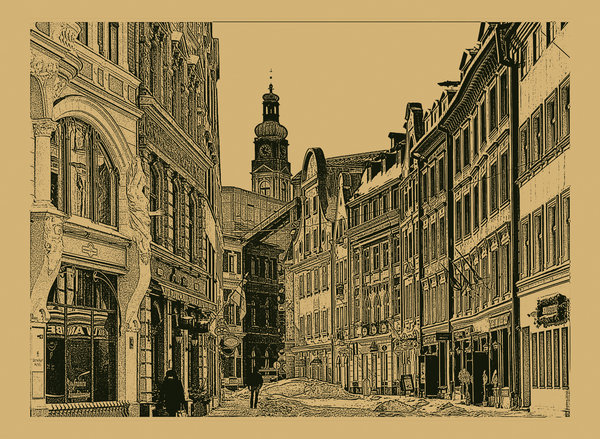 The old town.