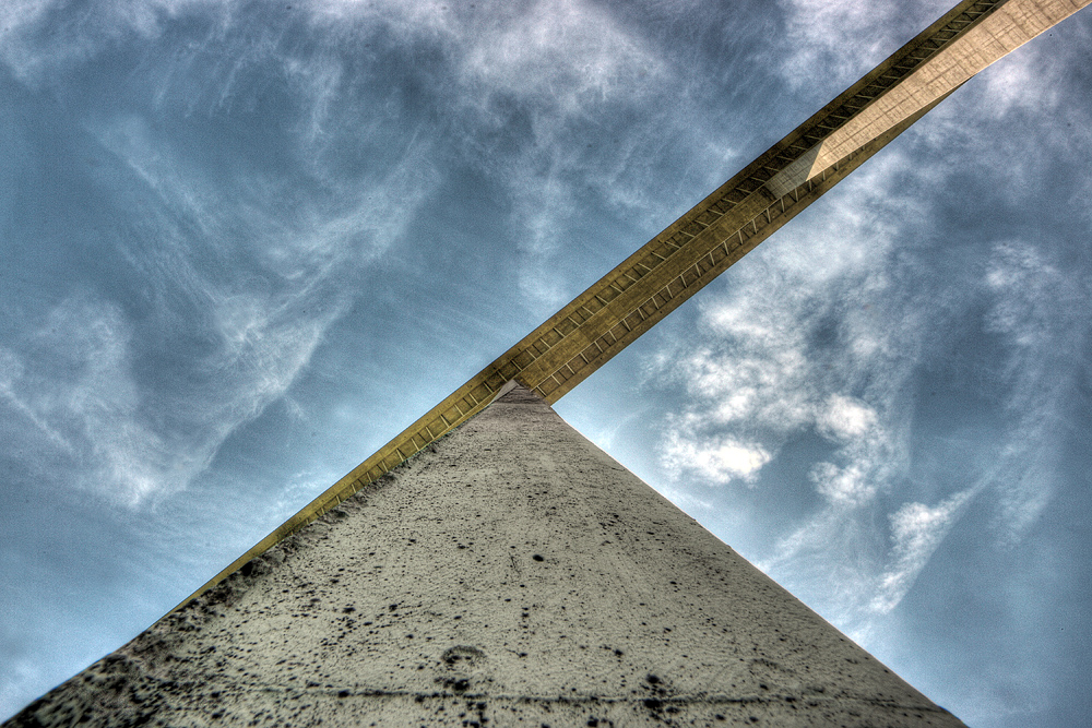 A bridge or abstract perspective