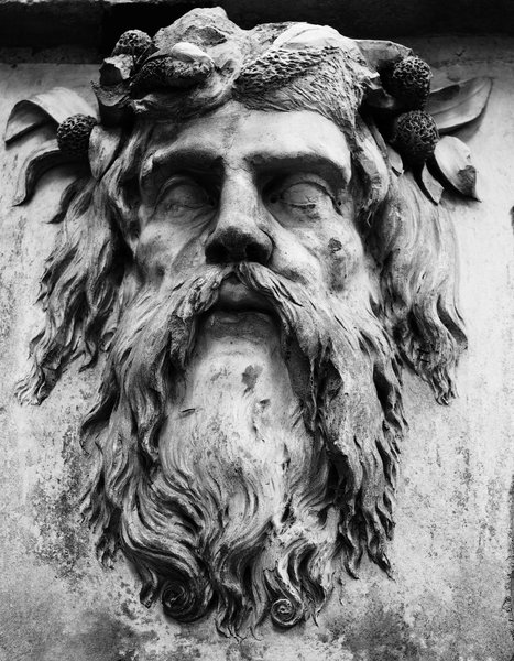 Face on the bridge