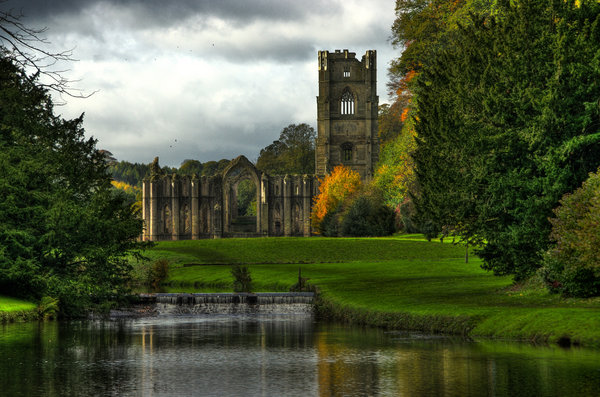 Fountains Abbey, Yorkshire, England