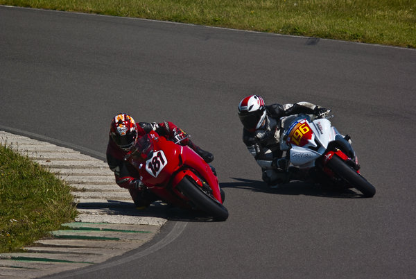 Motor cycle racing at Ty Groes/ Anglesey Circuit