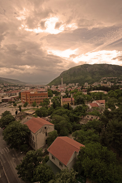 West Mostar view