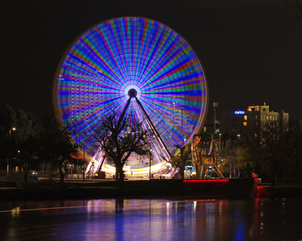 Ferris Wheel at night