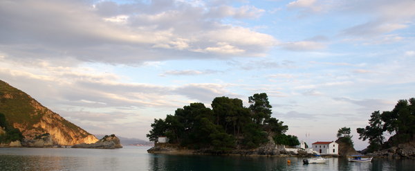 Parga Bay Greece Panorama
