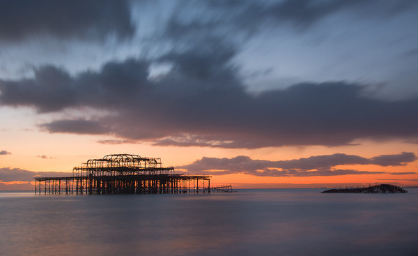 west pier