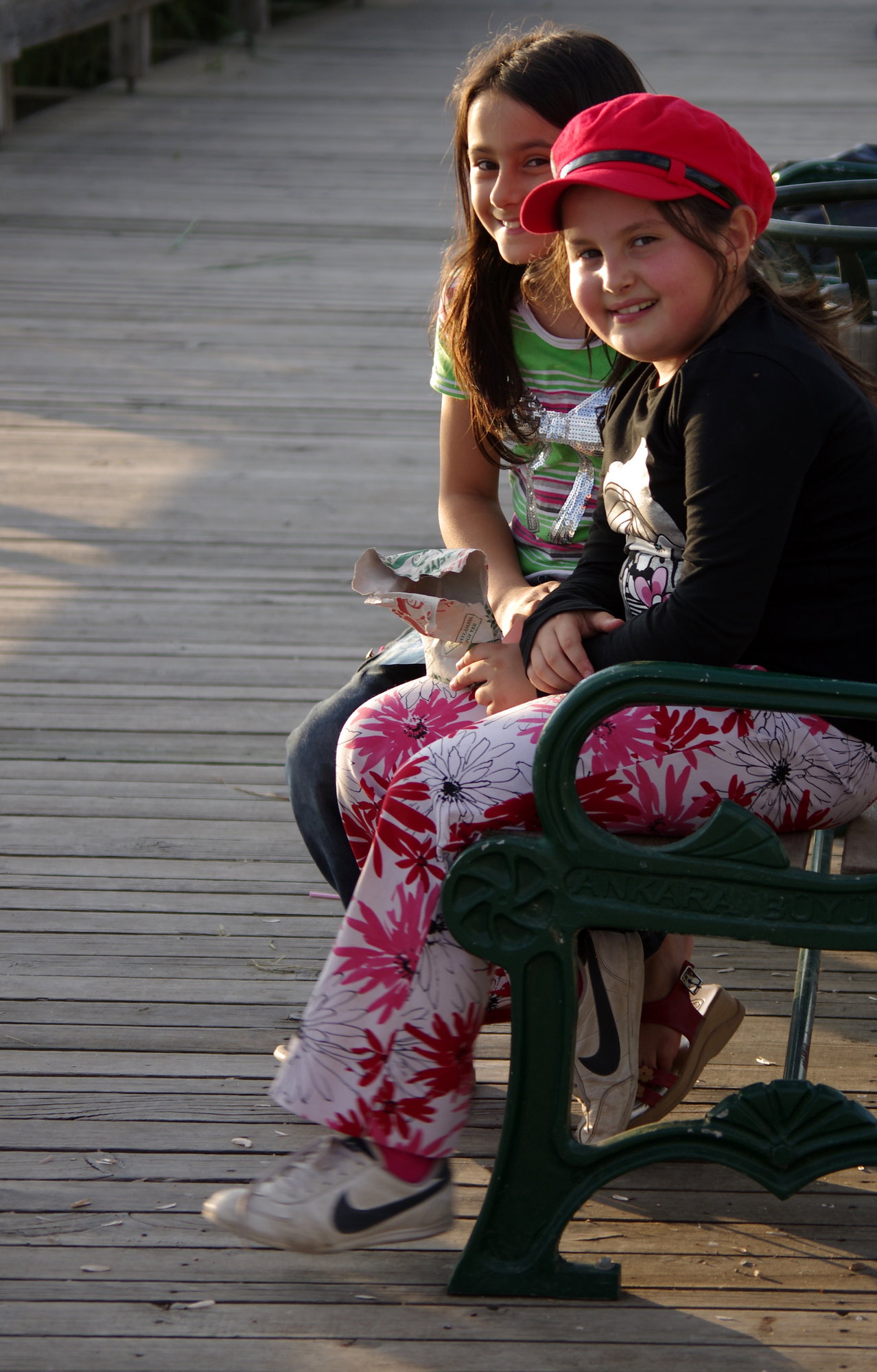 Girls at Sunset