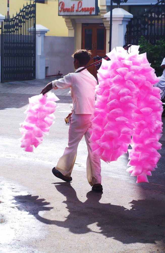 Candy seller