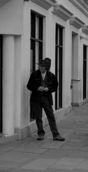 Black and White Minstrel