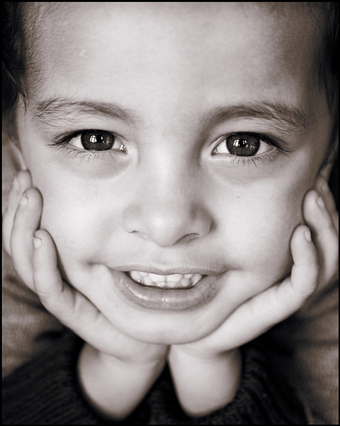 Harvey, A Portrait @ 3yrs #1