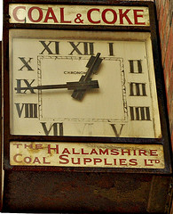 Old clock,