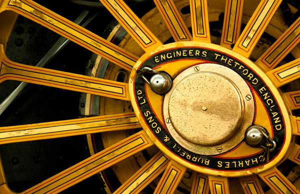 Old time wheel