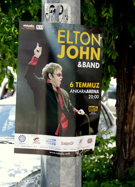Sir Elton in Ankara