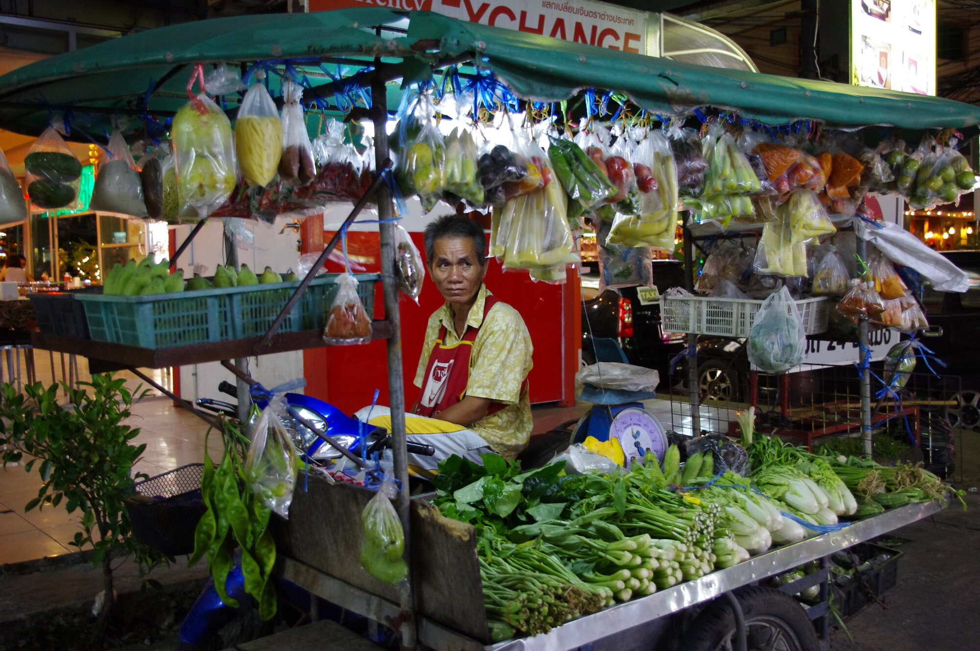 mobile veg seller