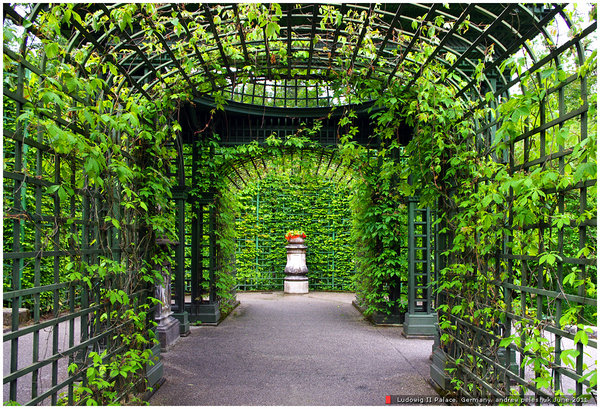 Ludowig II 's  garden.