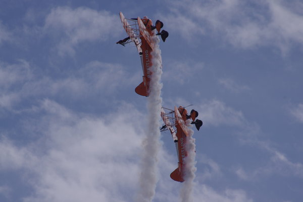 Wing Walkers at Bournemouth Airfestival