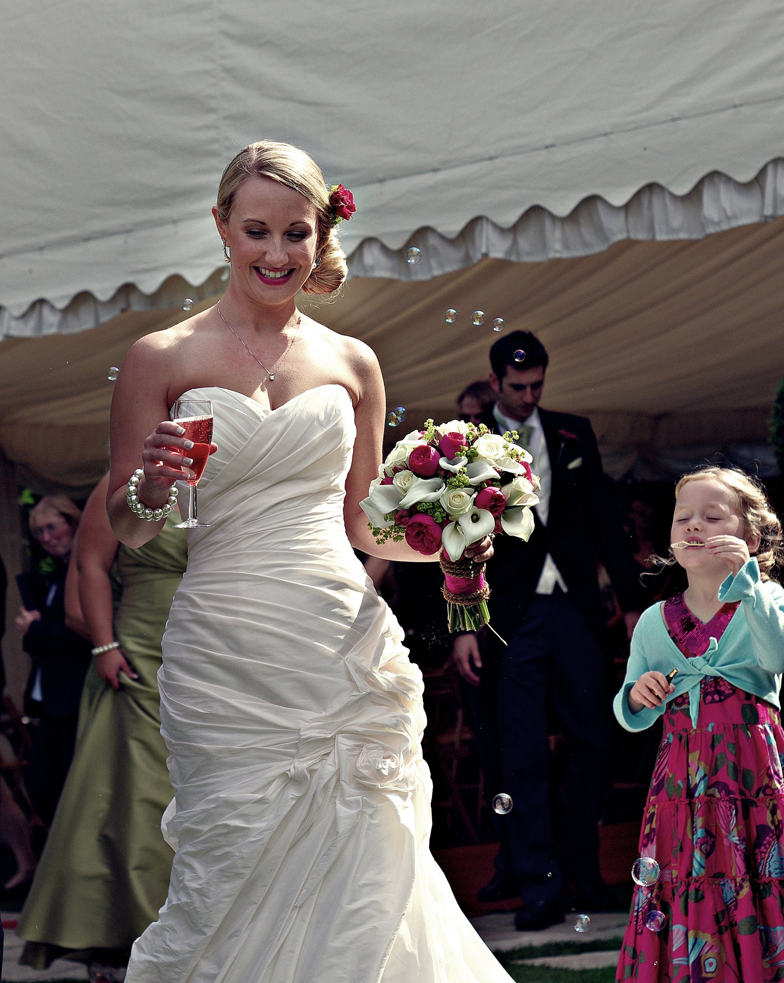 Bubbles and the Bride