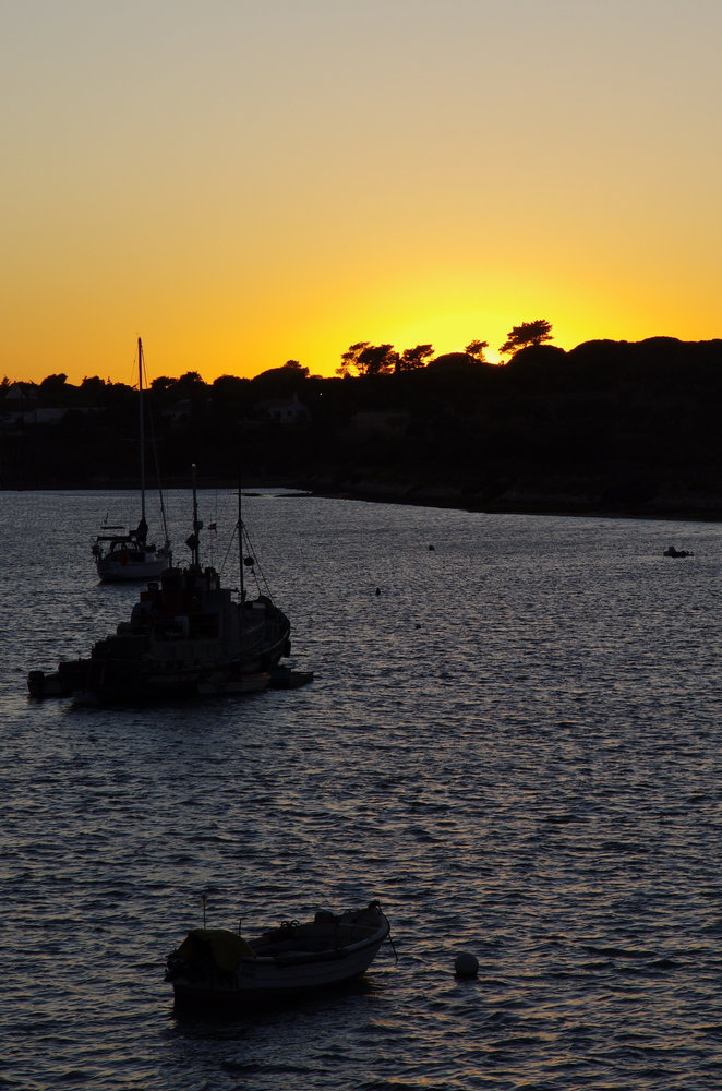Boats At Sunset