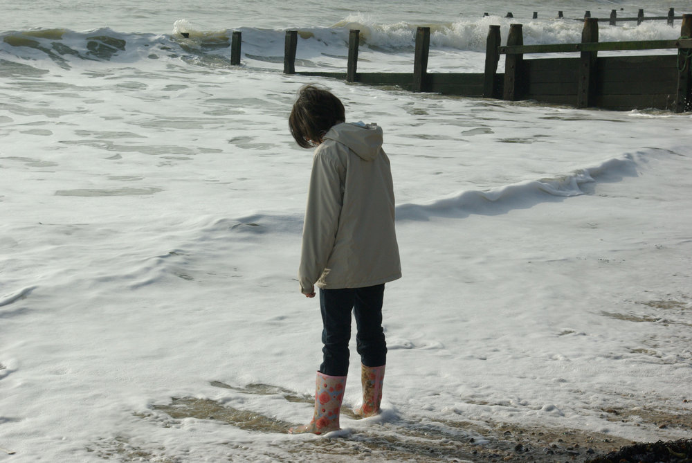 Child at the seaside