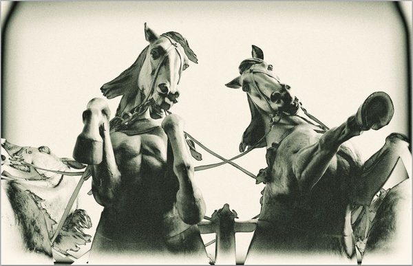 Horse statue