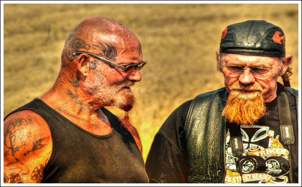 Old bikers