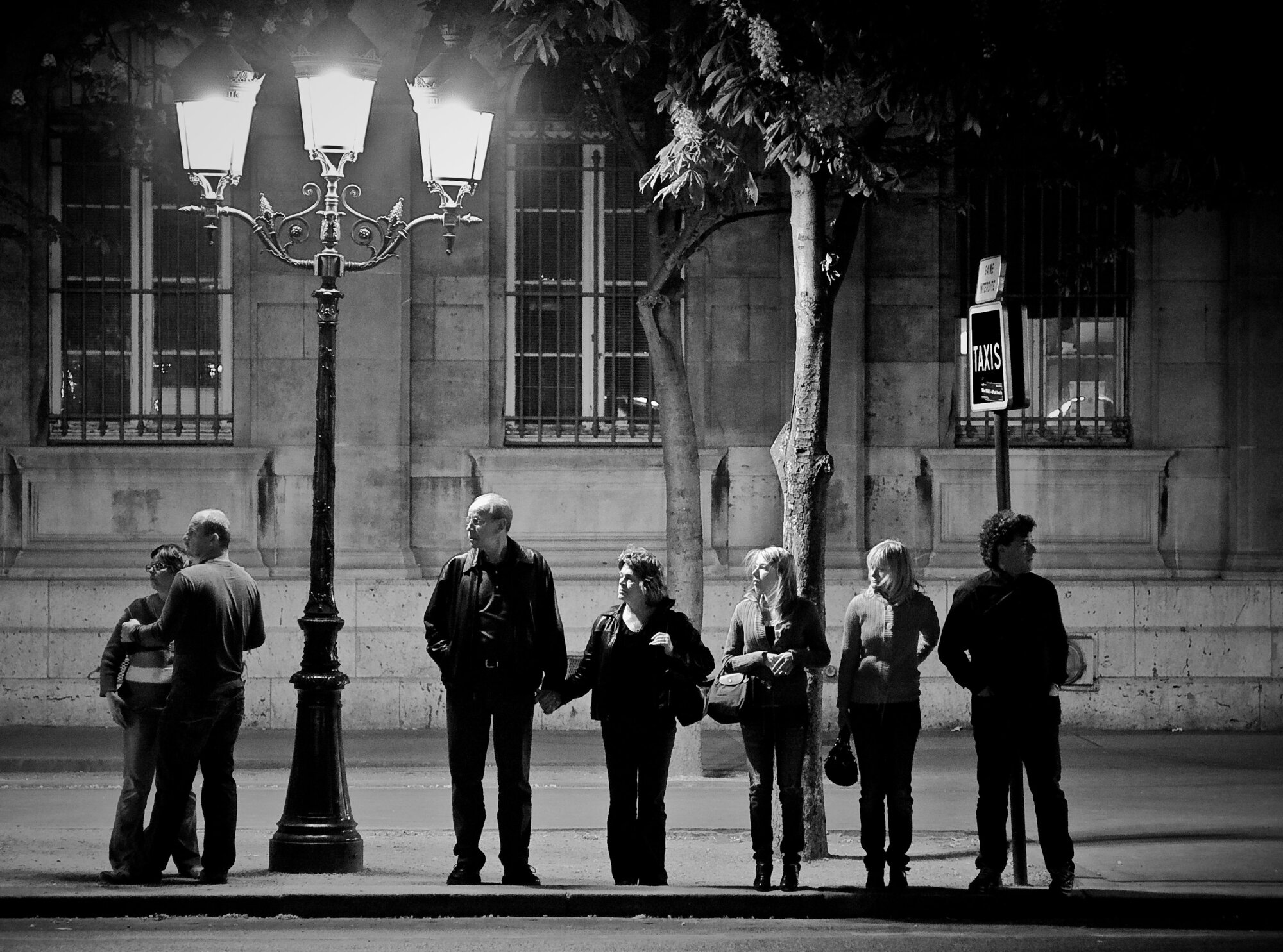 Urban Angels waiting for a celestial taxi