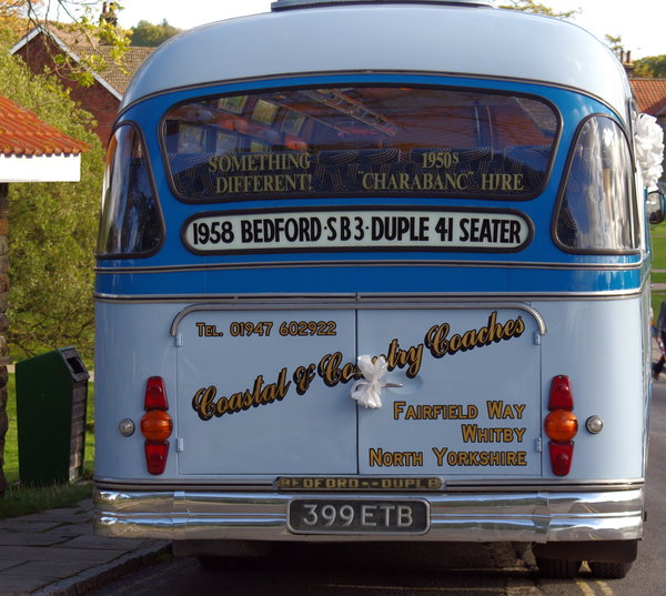 Back of Coach at Goatland