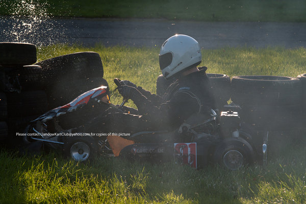 Chucking it into the tyres