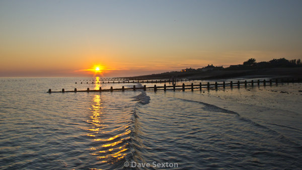 Ferring Beach Sunset
