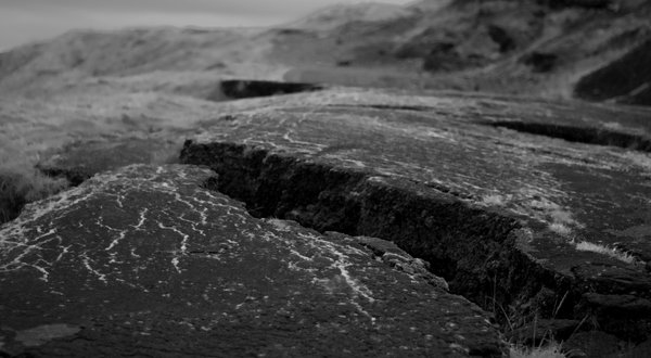 Old road to Mam Tor