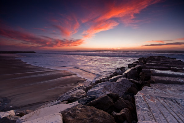 sunset colors