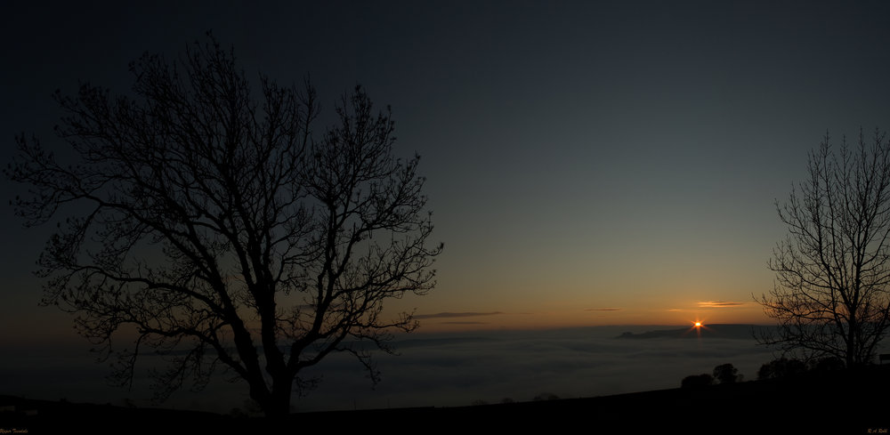 Twilight at Upper Teesdale