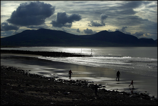 Beach Walk in Winter