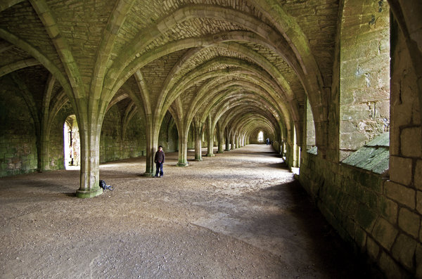 Cellarium at Fountains Abbey - 2