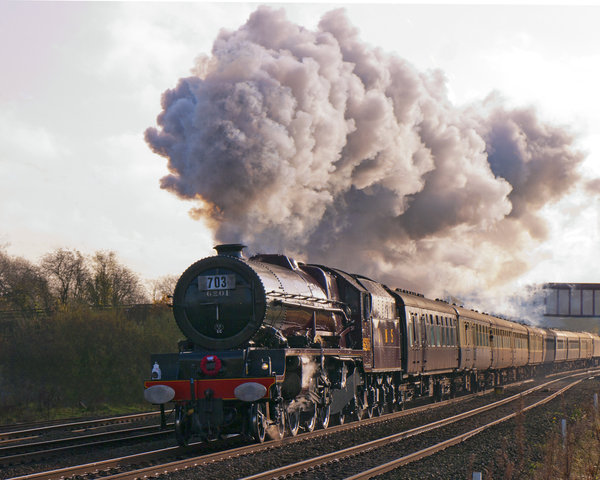 Lizzie on The Coronation Scot