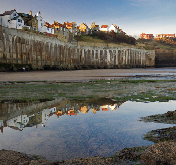 Reflections on Robin Hoods Bay