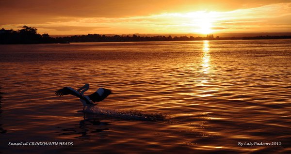Sunset at Crookhaven Heads, Culburra Beach