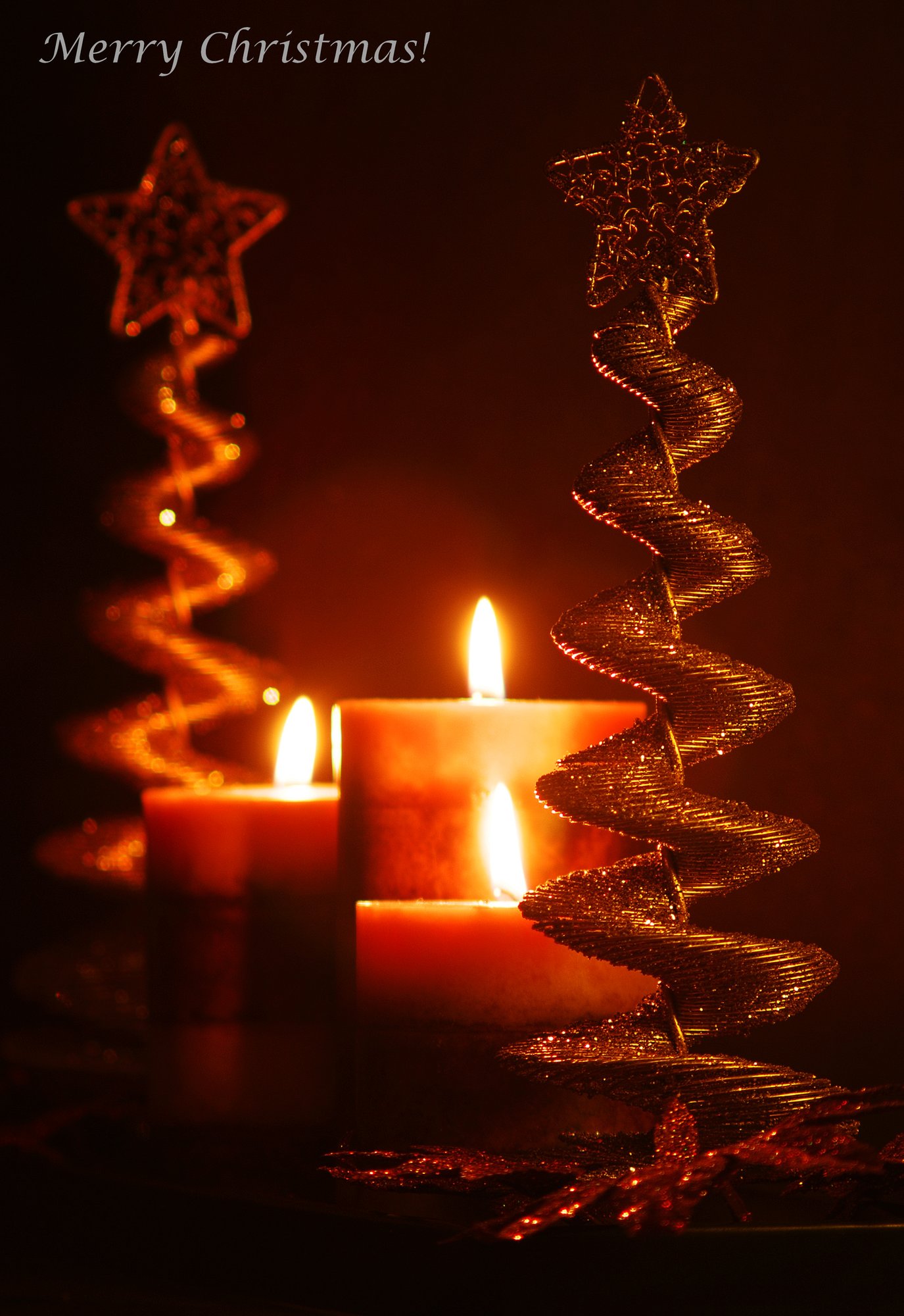 Christmas Candles & Stars