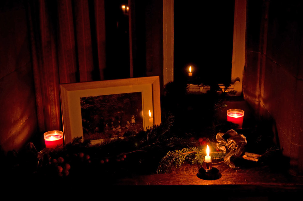 The Rectory by candlelight