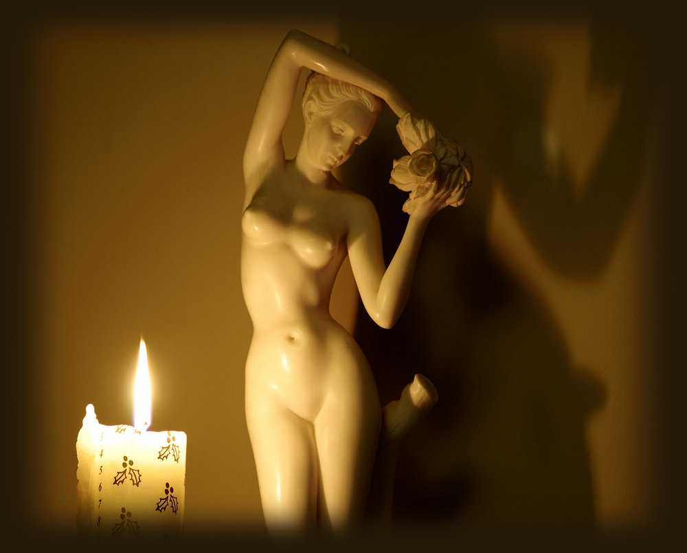 White Lady by Candlelight