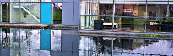 Modern building in Sheffield