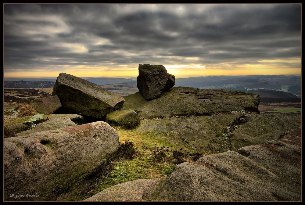 Stanage Balancing Rock