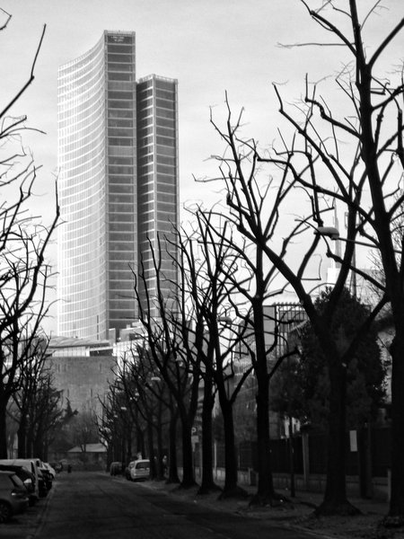 A Street in Milan