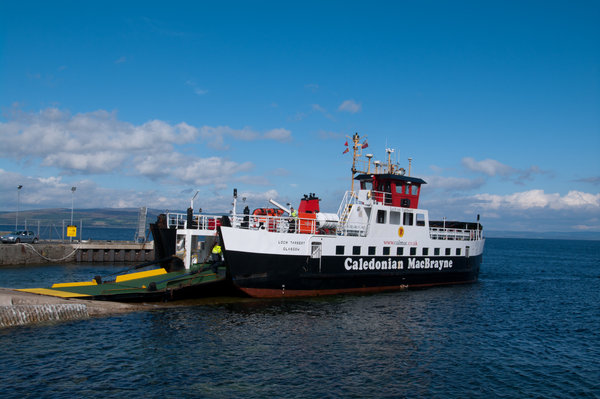 Ferry on the Isle of Arran